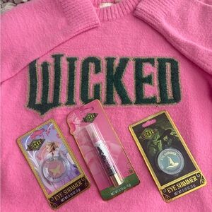 Wicked Pink Crew Neck Sweater